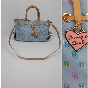 Dooney & Bourke Baby Blue Tassel Tote Shoulder Handbag  IT45 PI 21348758  USA